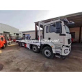 White Color 8X4 Shanqi Flat Cargo Truck Truck